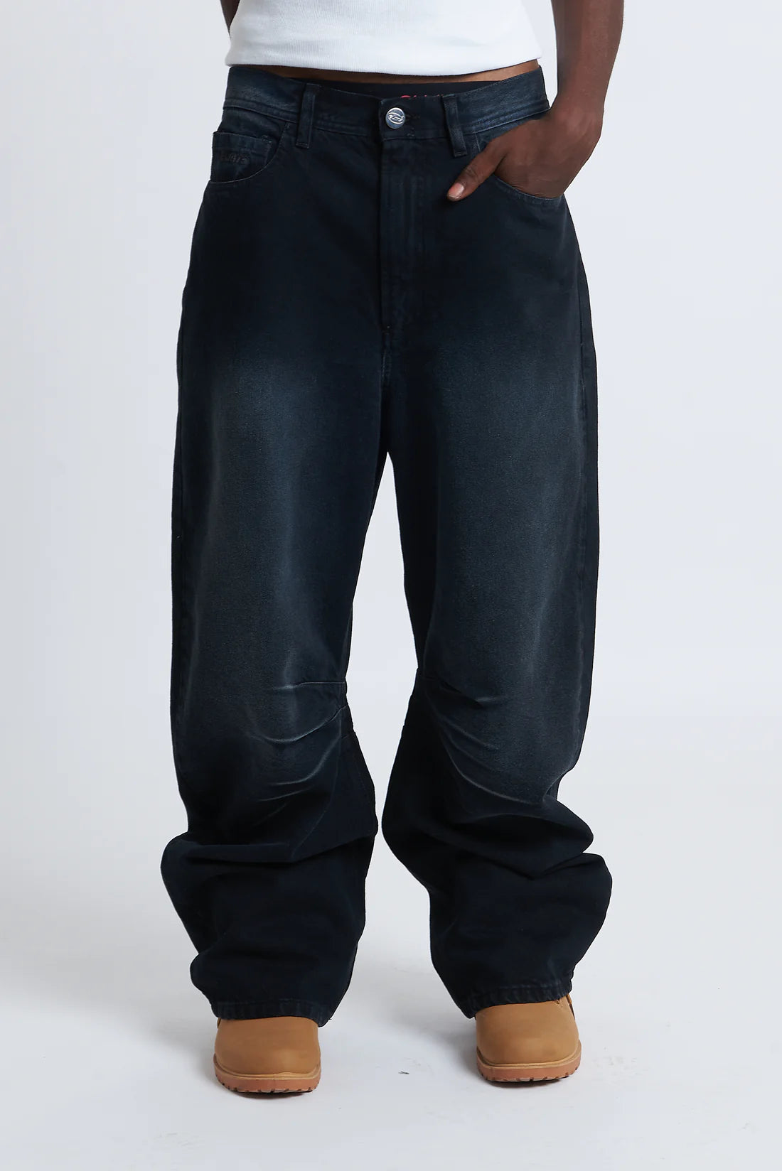 Denim Baggy Black
