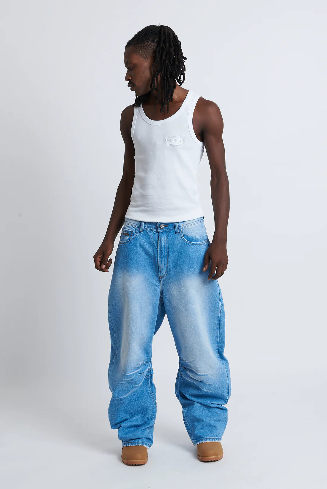 Denim Baggy Clear