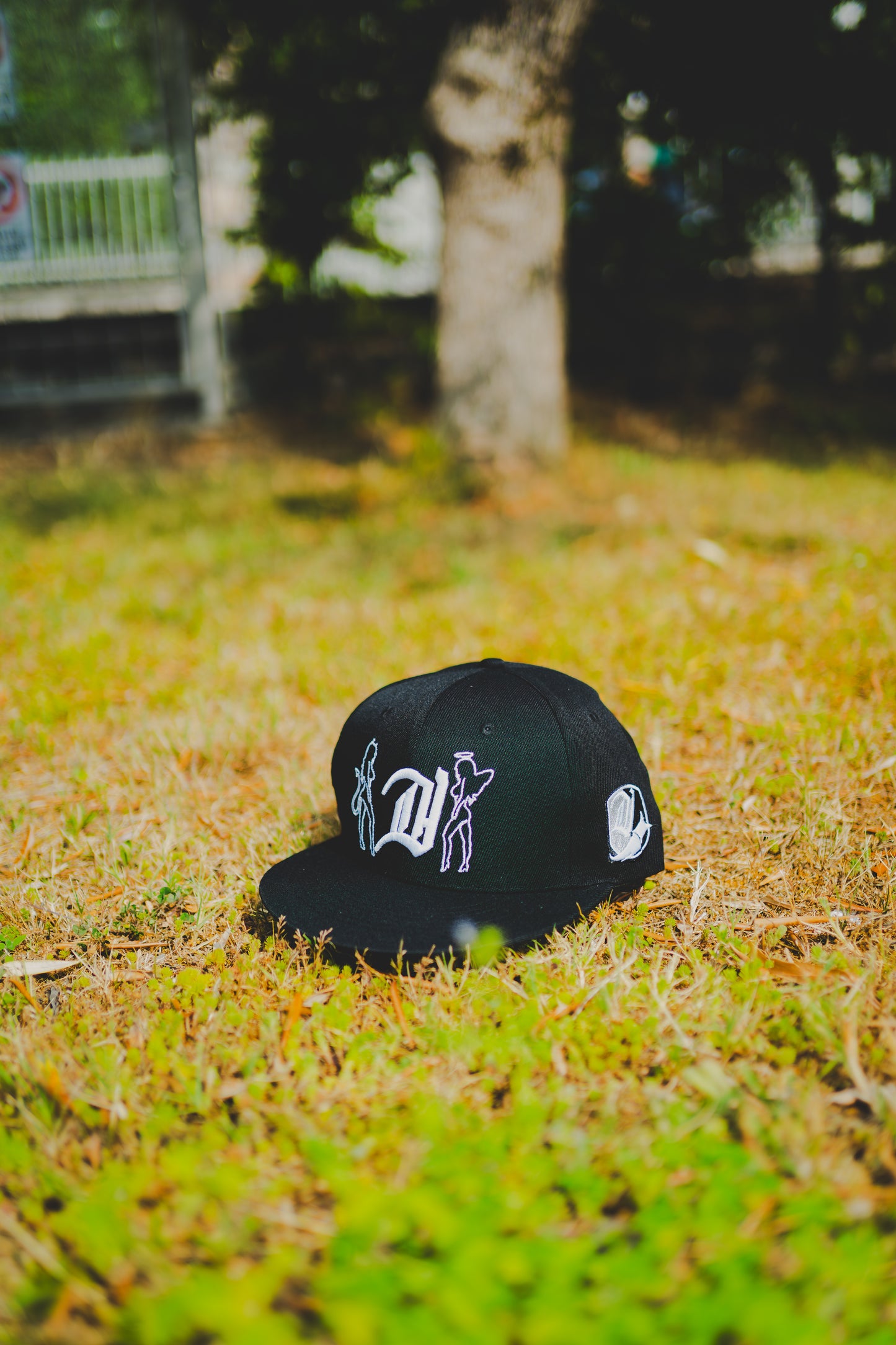 Dynasty | Angel Devil Adjustable Hat Black