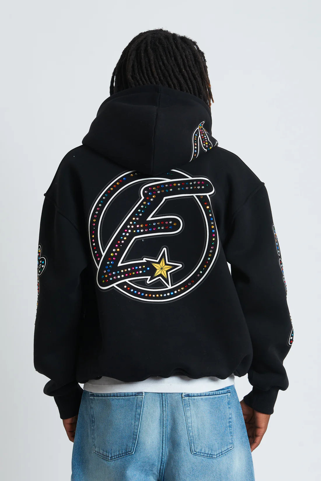 Gem Rush Hoodie Black