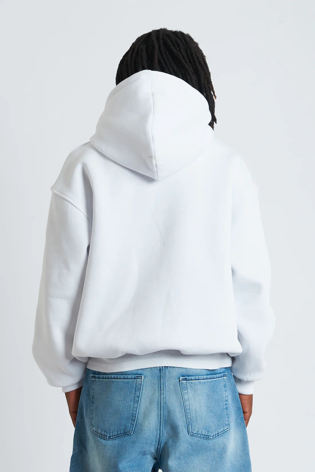 Hoodie Dept Strass White