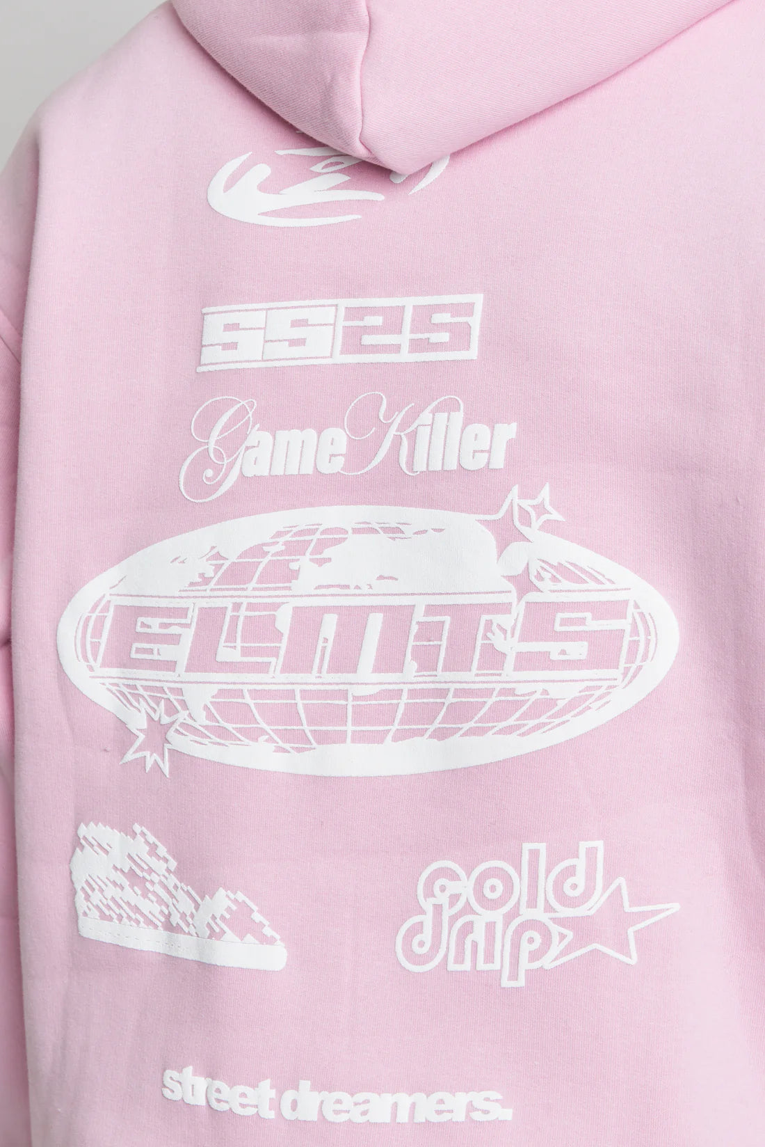 Hoodie Killer Pink & White