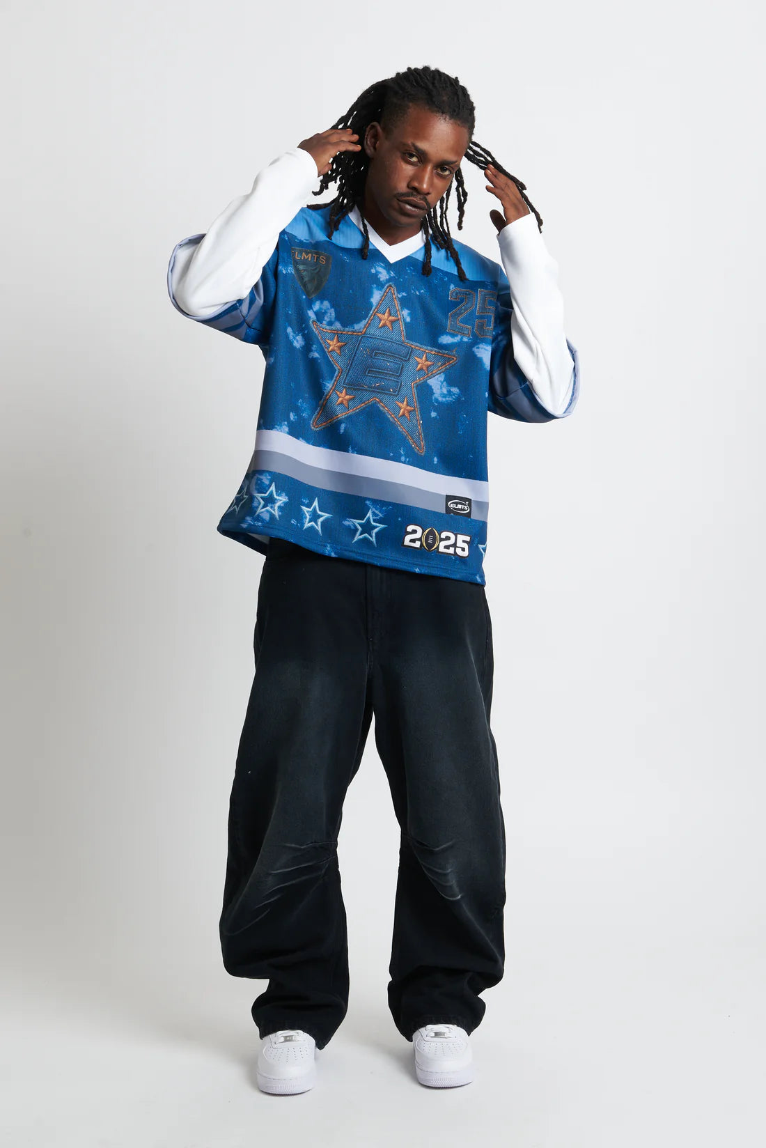 Hoodie Longsleeve Denim
