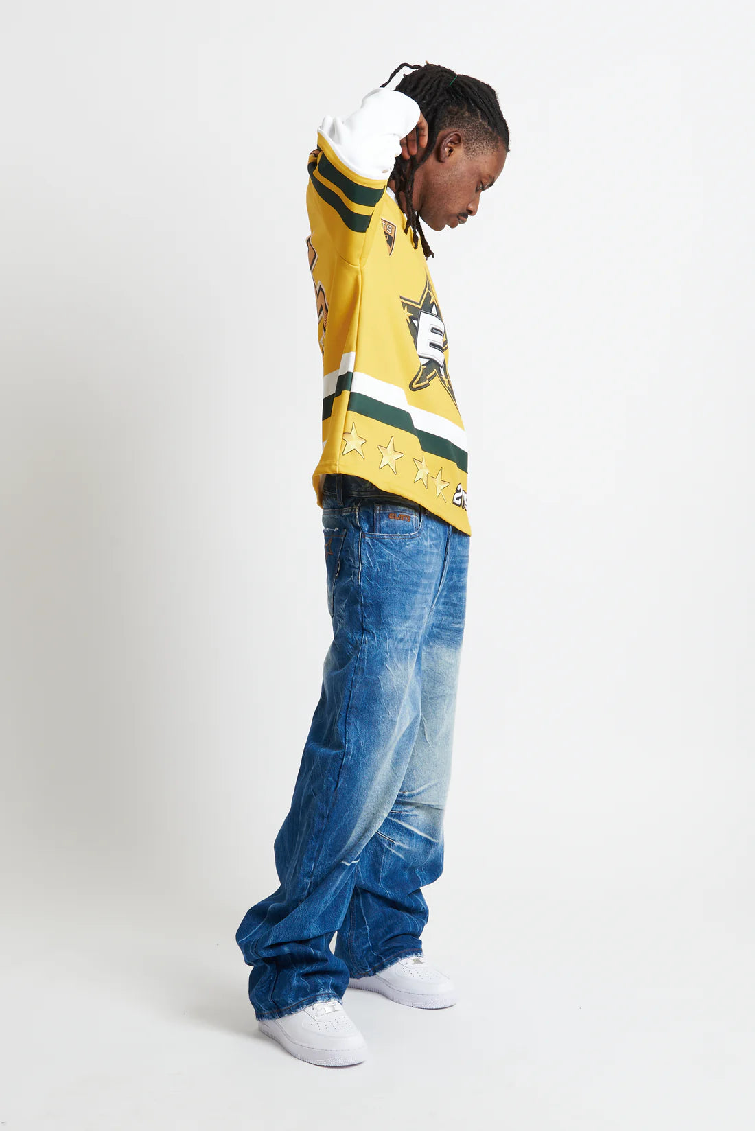 Hoodie Longsleeve Yellow