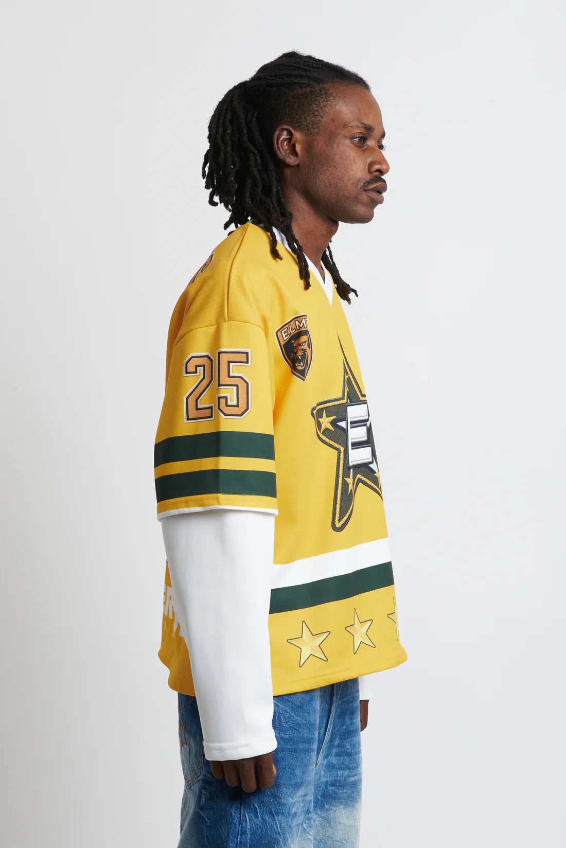 Hoodie Longsleeve Yellow
