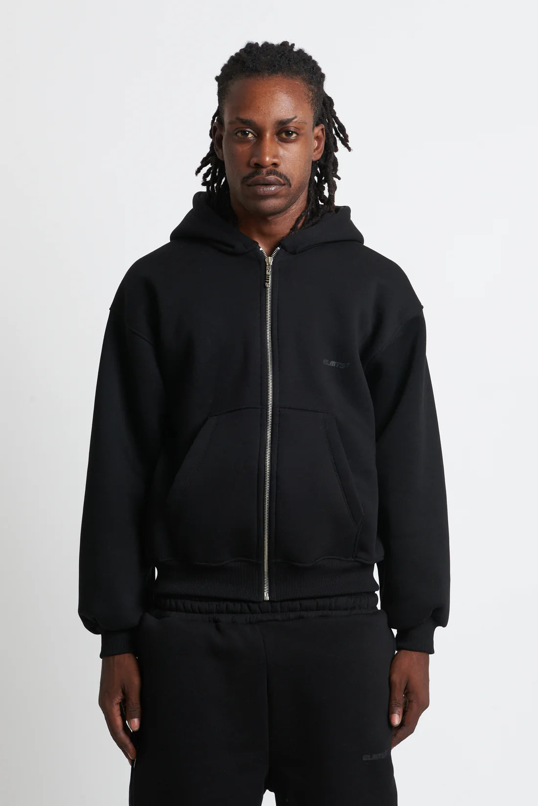 Zip Hoodie Black