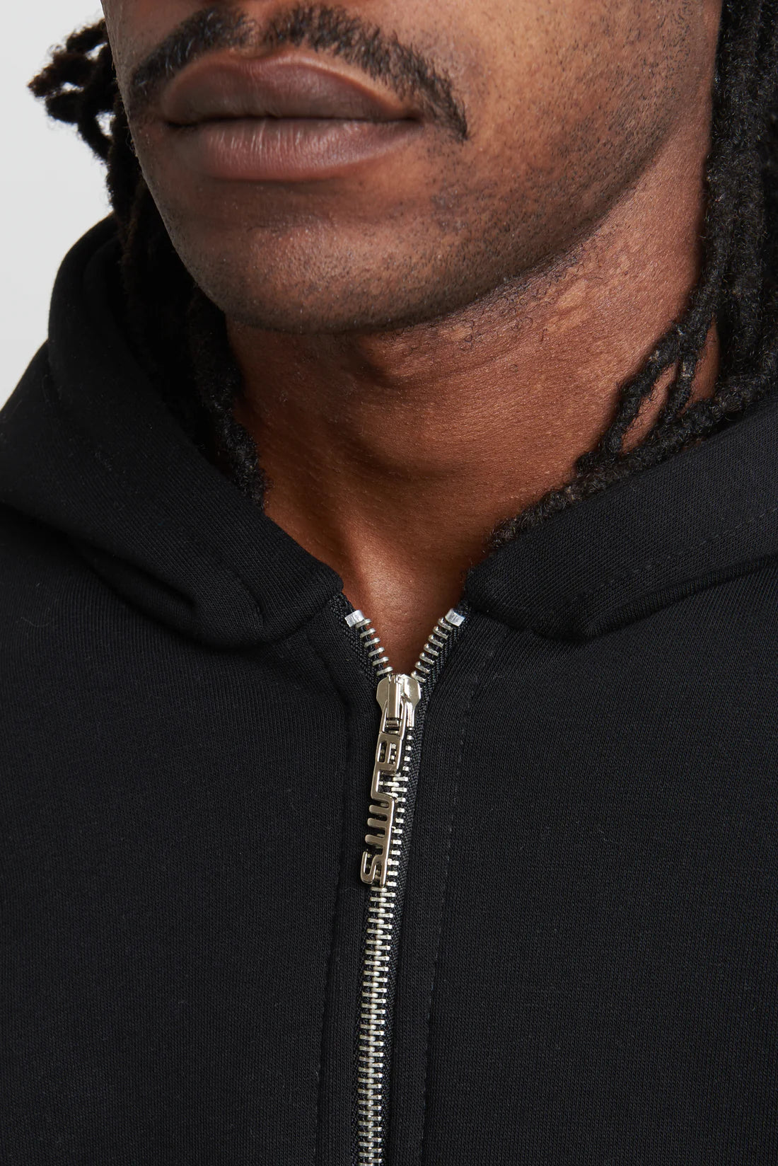Zip Hoodie Black