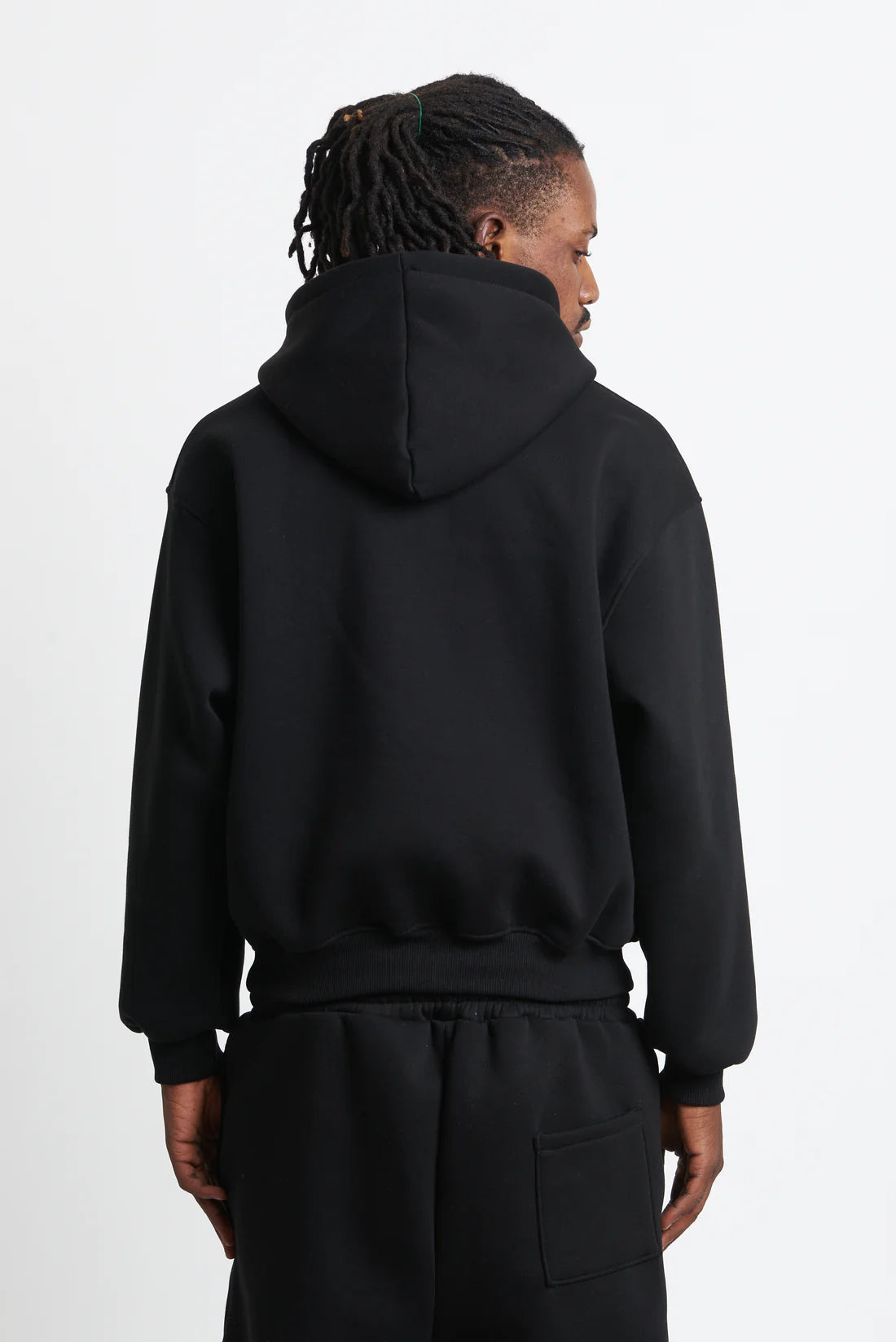 Zip Hoodie Black