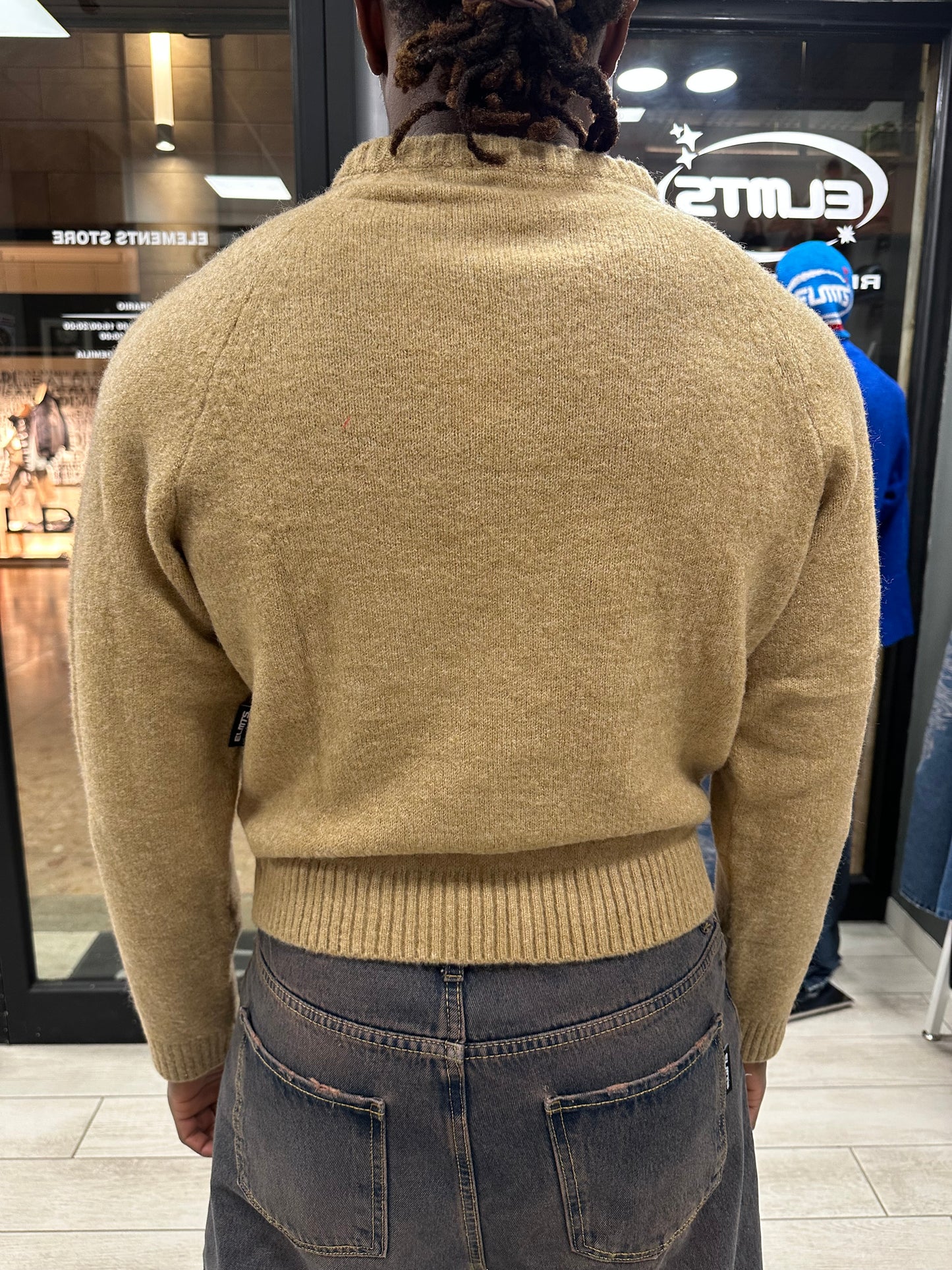 Sweater Crop Sand