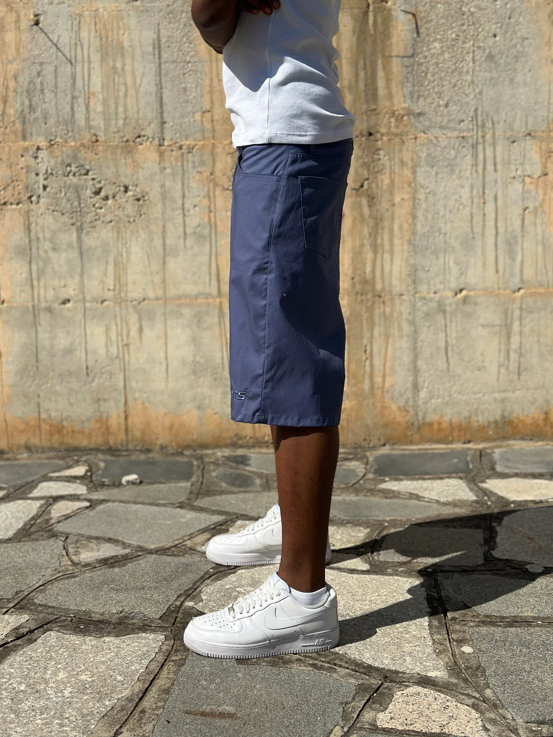 Jorts Cotton Embroidered Sugar Paper