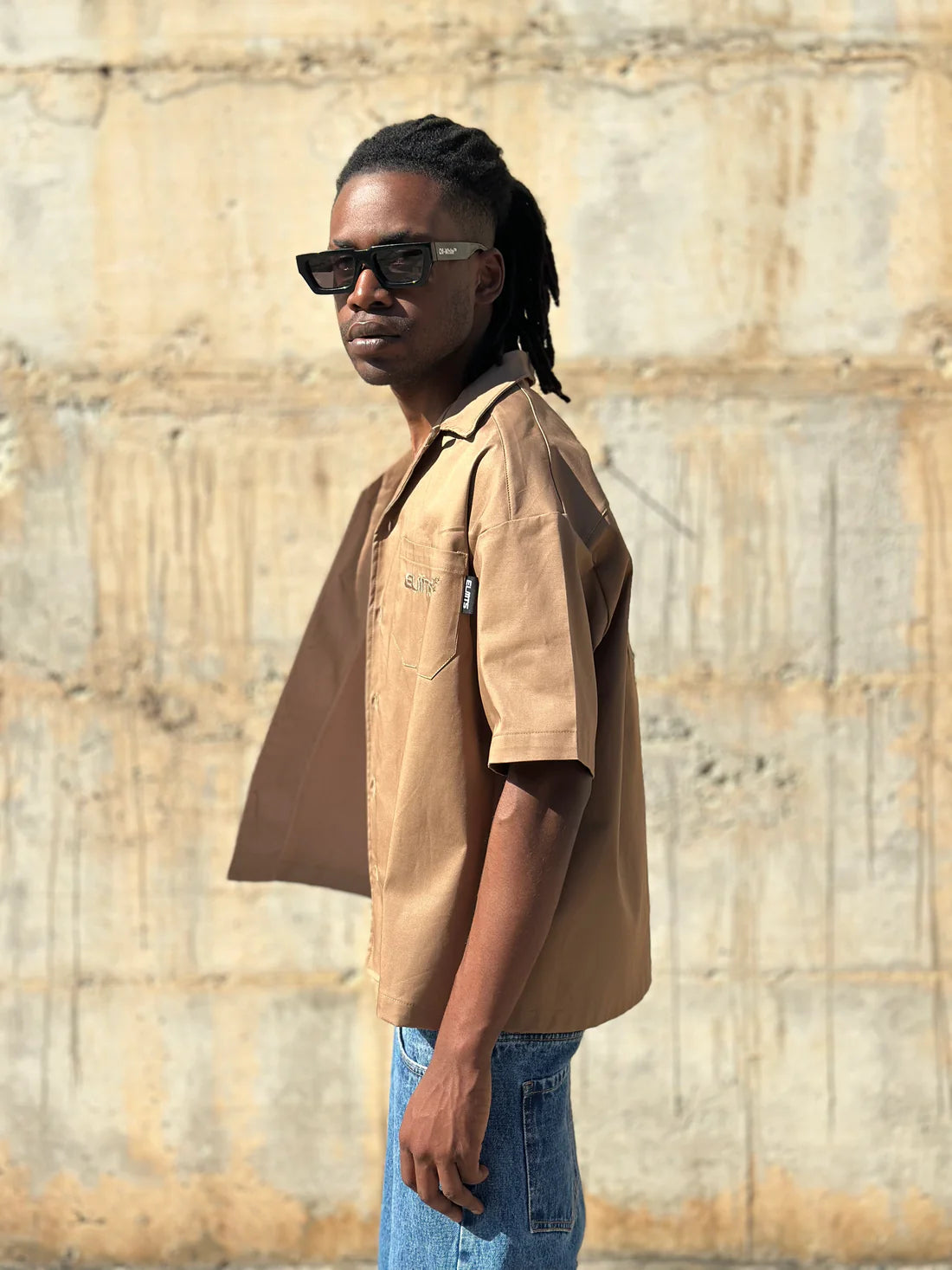 Jacket embroidered Sugar Camel