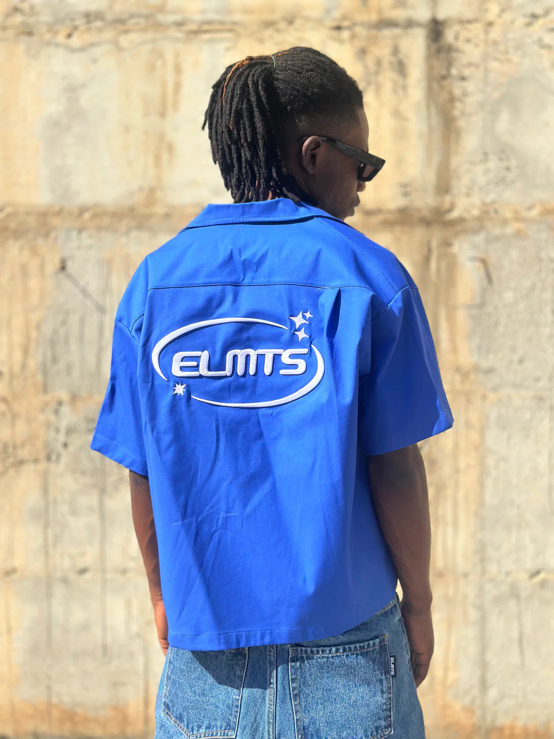 Jacket embroidered Royal