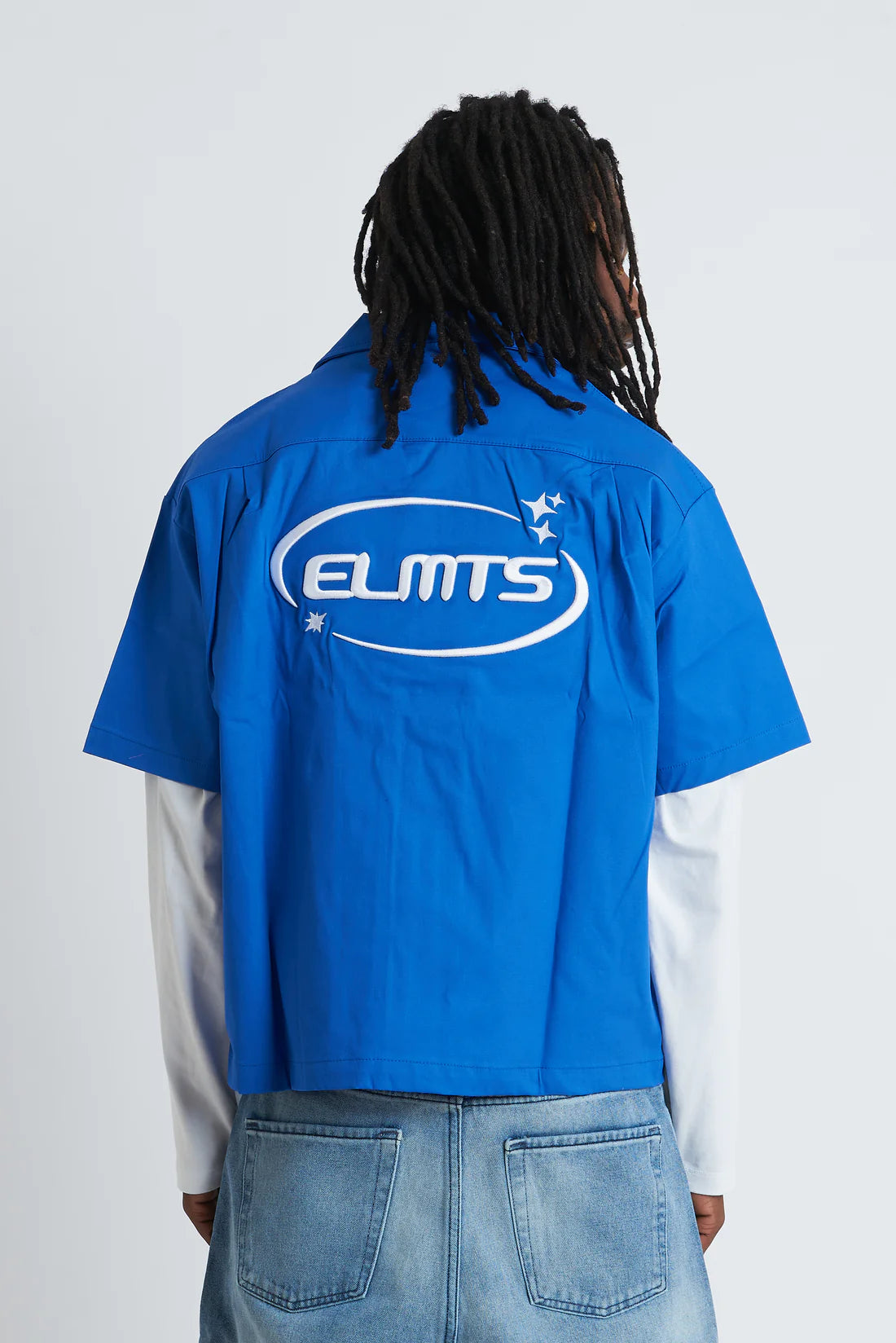 Jacket embroidered Royal