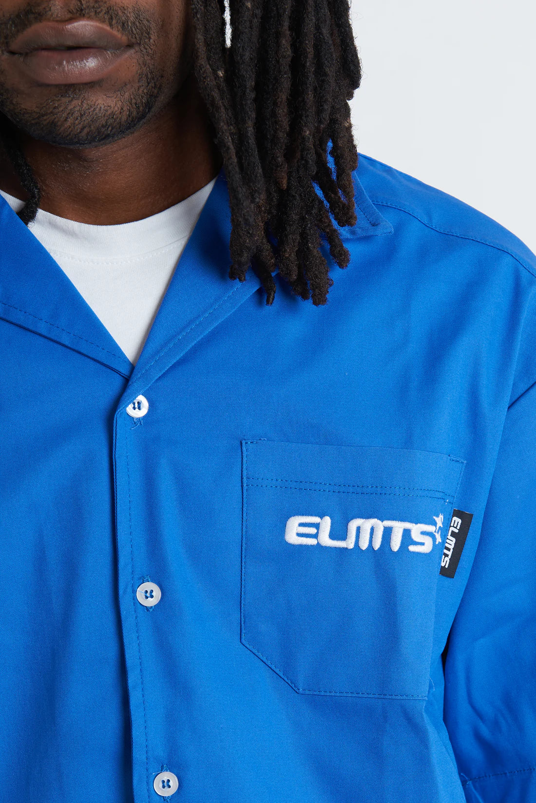 Jacket embroidered Royal