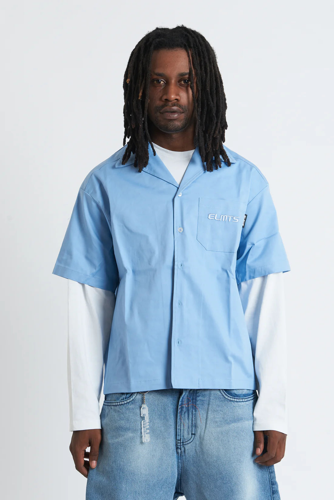 Jacket embroidered Sky