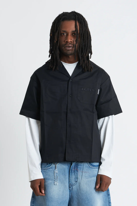 Jacket embroidered Black