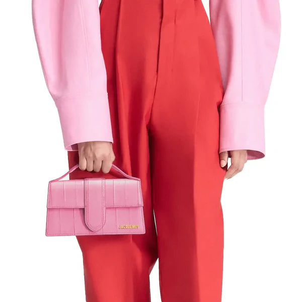 Jacquemus Grand Bambino Pink Stripe