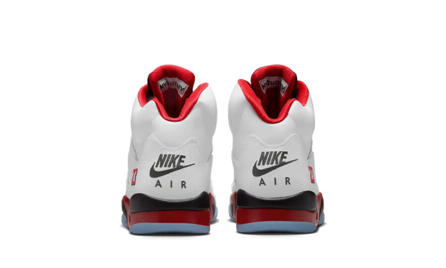 Jordan 5 Retro Fire Red Black Tongue (2025)