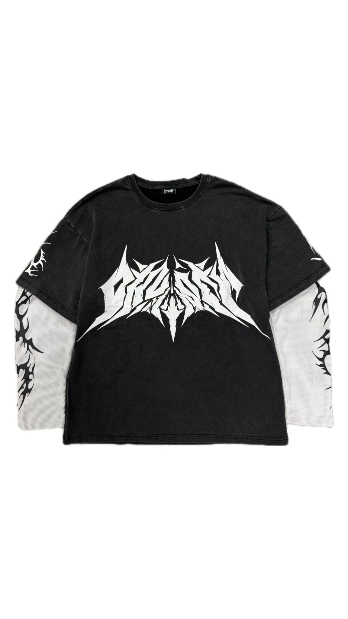 Dynasty Tribal Frost Longlsleeve Washed Black