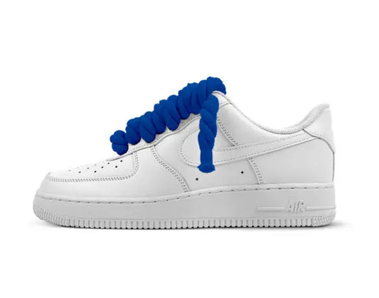 Nike Air Force 1 Rope Laces Custom Blue