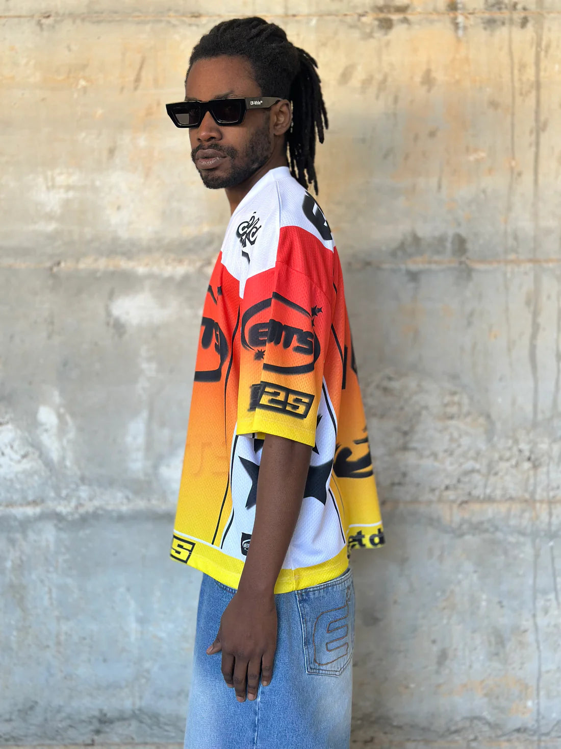 Hockey Short Sleeve Flaming