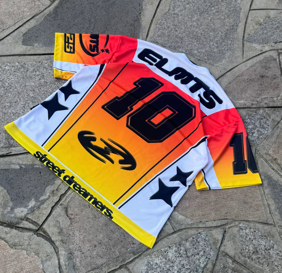 Hockey Short Sleeve Flaming