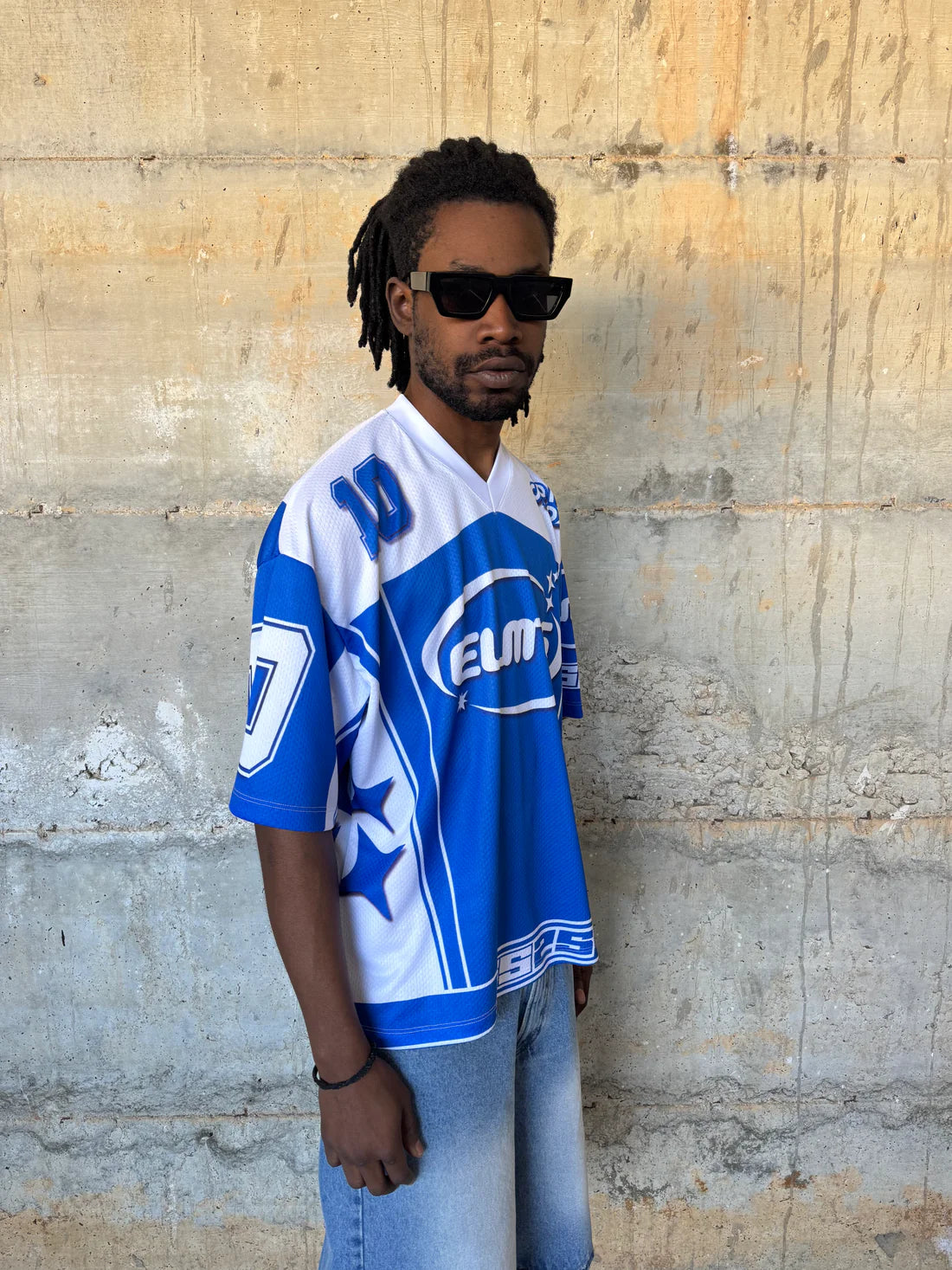 Hockey Short Sleeve Blue