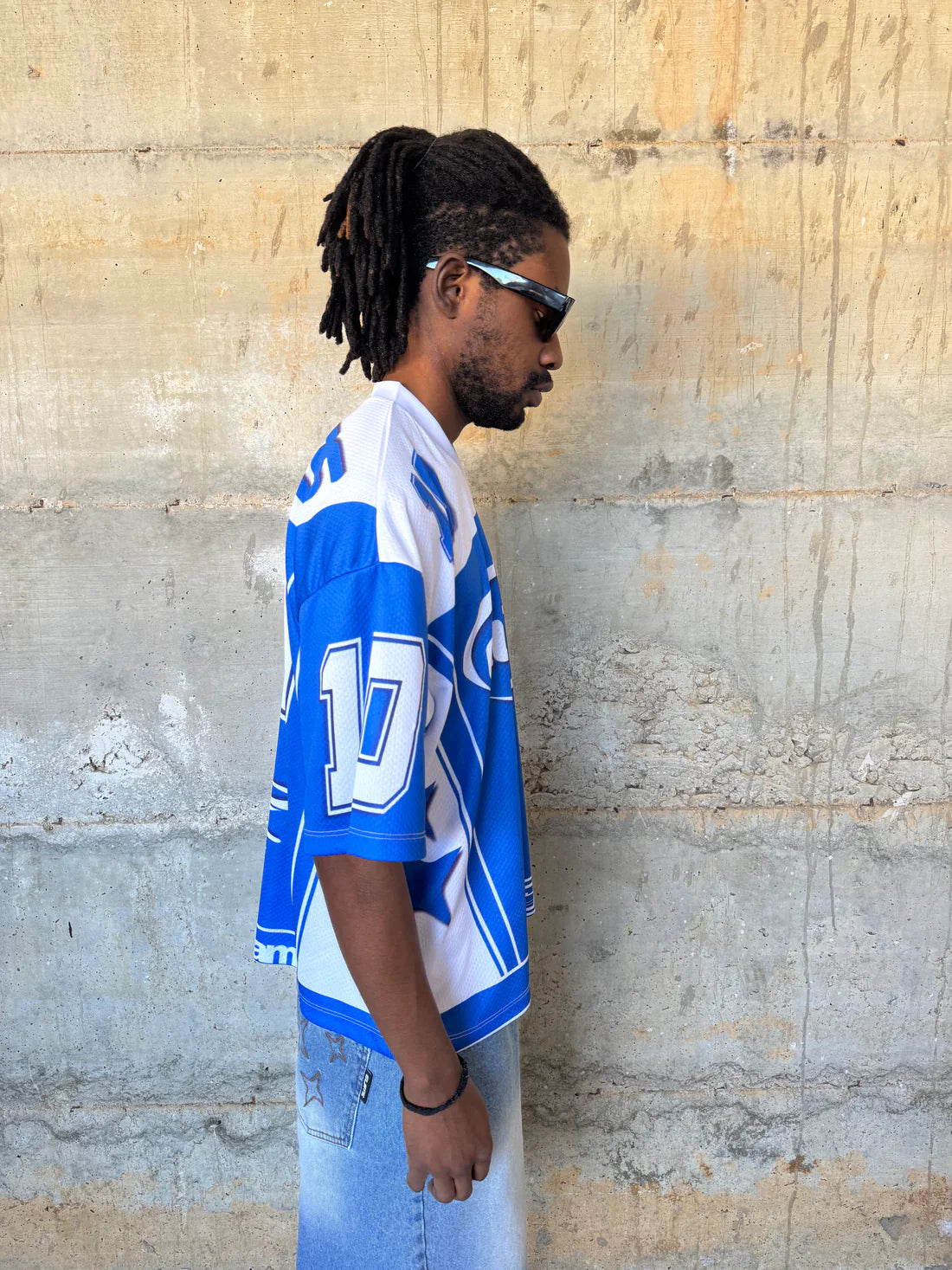 Hockey Short Sleeve Blue