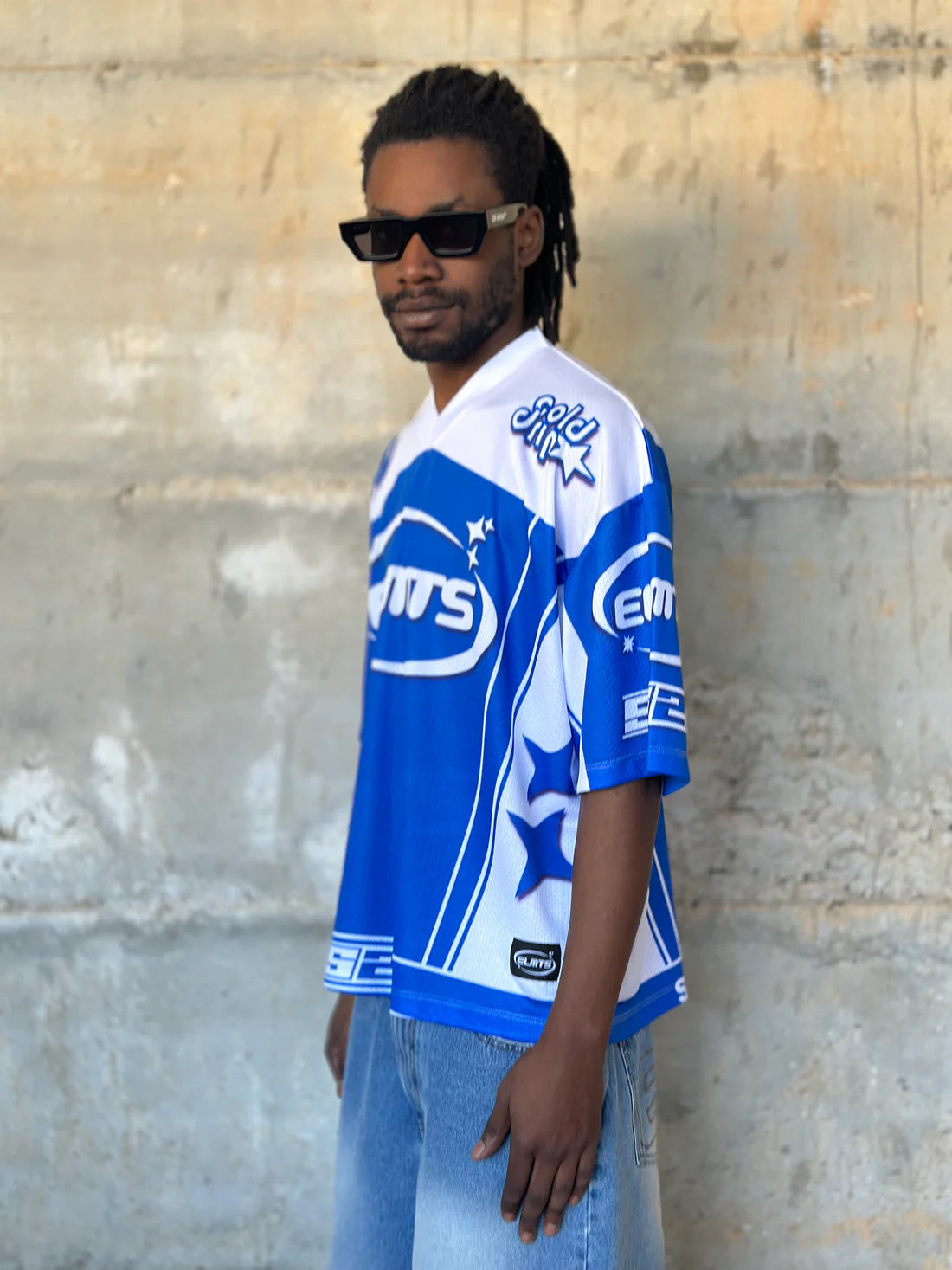 Hockey Short Sleeve Blue