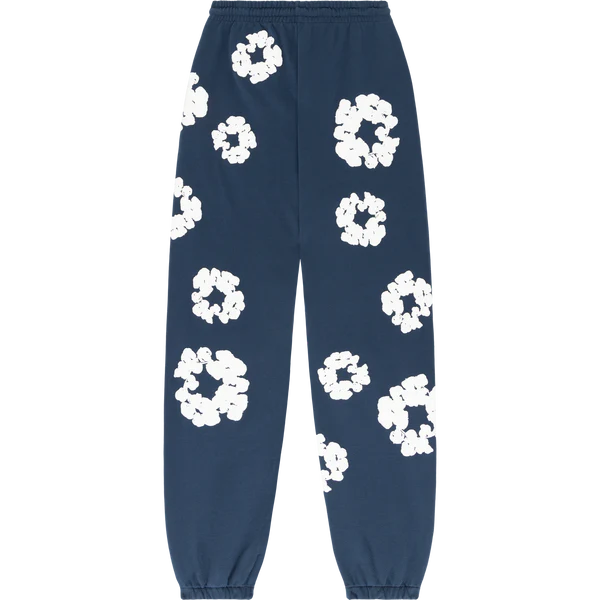 Denim Tears The Cotton Wreath Sweatpants Navy