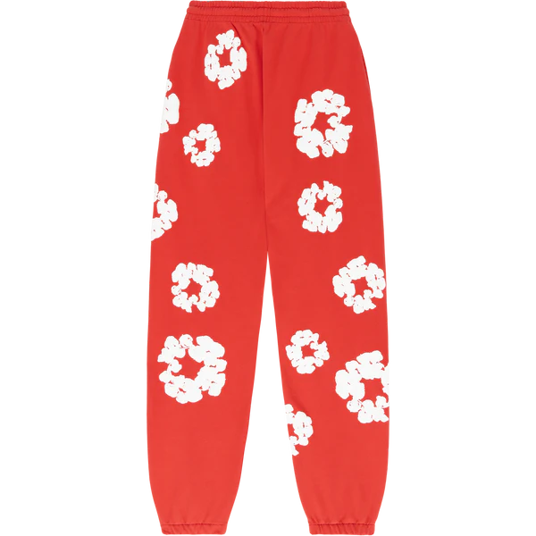 Denim Tears The Cotton Wreath Sweatpants Red