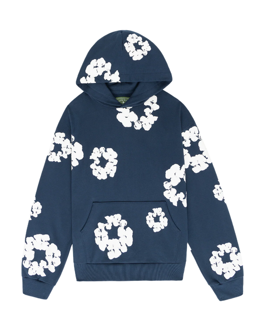 Denim Tears Cotton Wreath Sweatshirt Navy