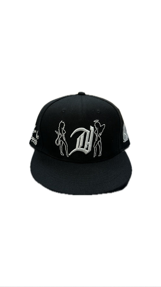 Dynasty | Angel Devil Adjustable Hat Black