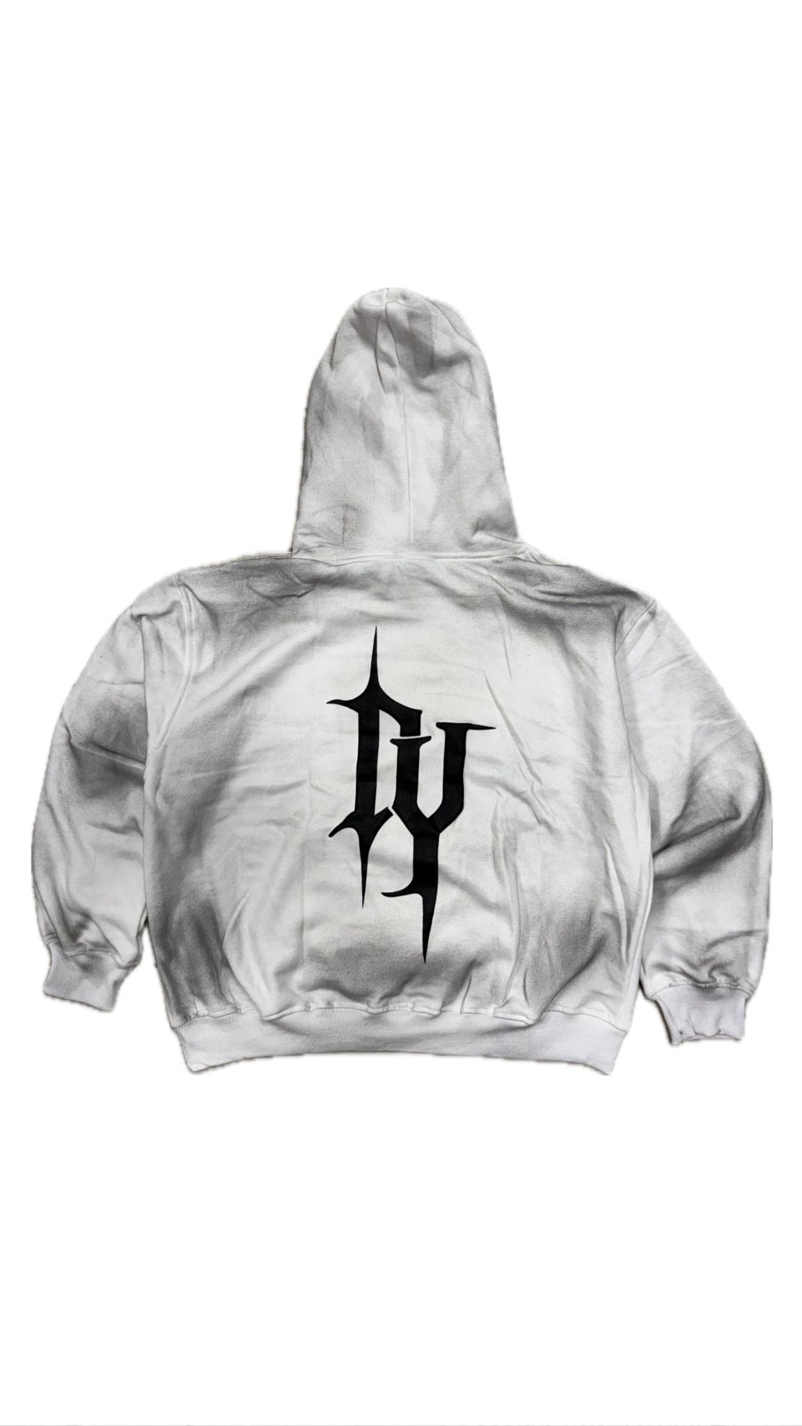 Dynasty Dirty Dye Hoodie Off-White