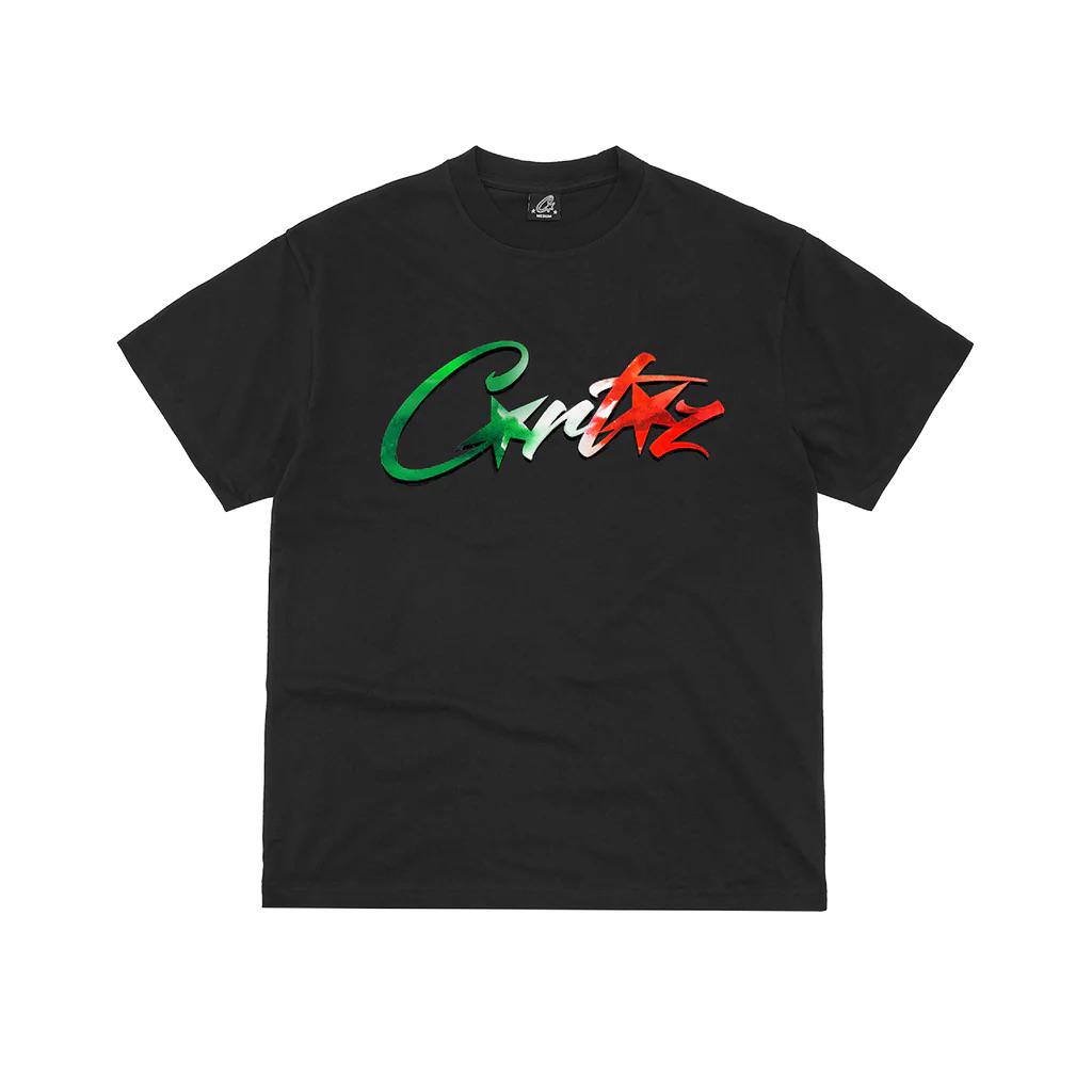 Corteiz Allstarz Italia Tee Black