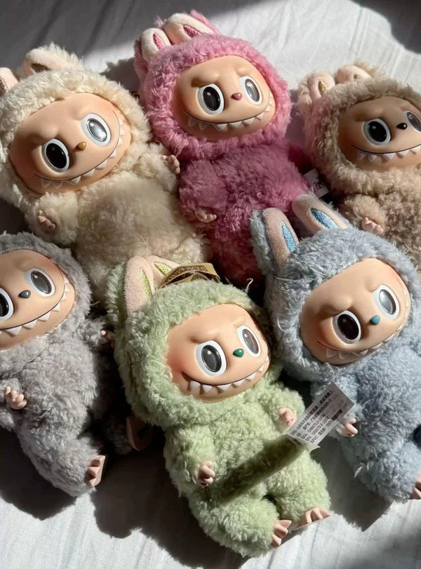 BOX 6 POP MART THE MONSTERS LABUBU TASTY MACARONS VINYL FACE MISTERY BOX