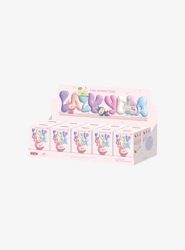 Pop Mart Labubu The Monsters Lazy Yoga Series Figures Sealed Case (10 Blind Box)