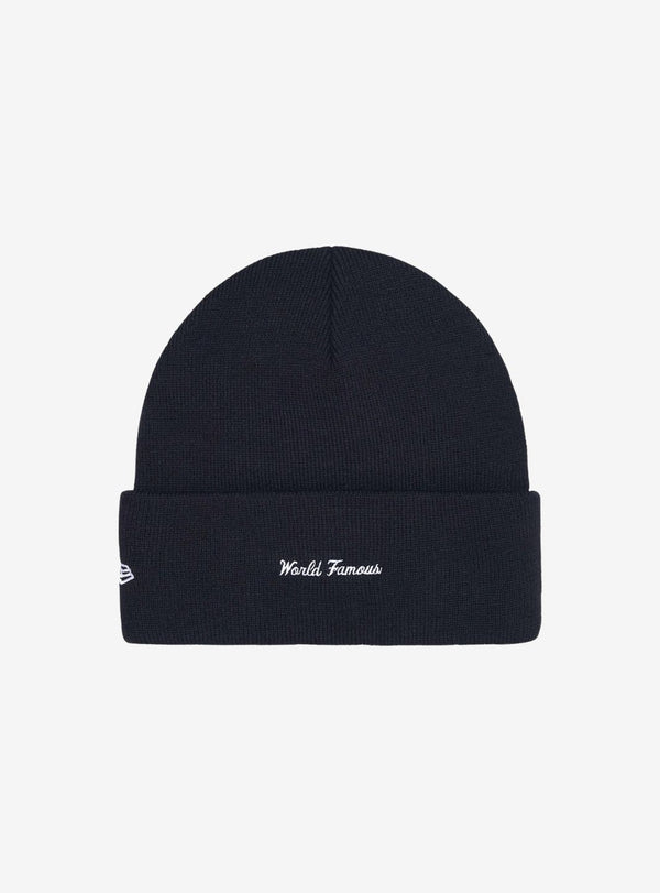 Supreme New Era Box Logo Beanie Navy (FW25)