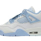 Air Jordan 4 Retro Forget Me Not "Aluminium"