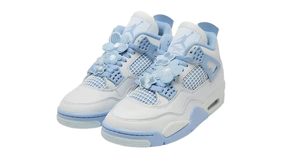 Air Jordan 4 Retro Forget Me Not "Aluminium"