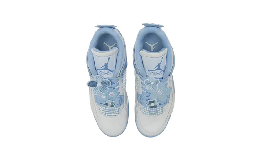 Air Jordan 4 Retro Forget Me Not "Aluminium"