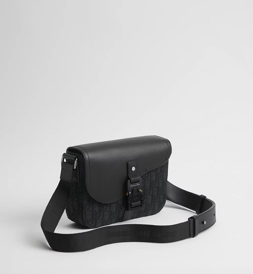 Borsa a tracolla piccola Saddle con pattina