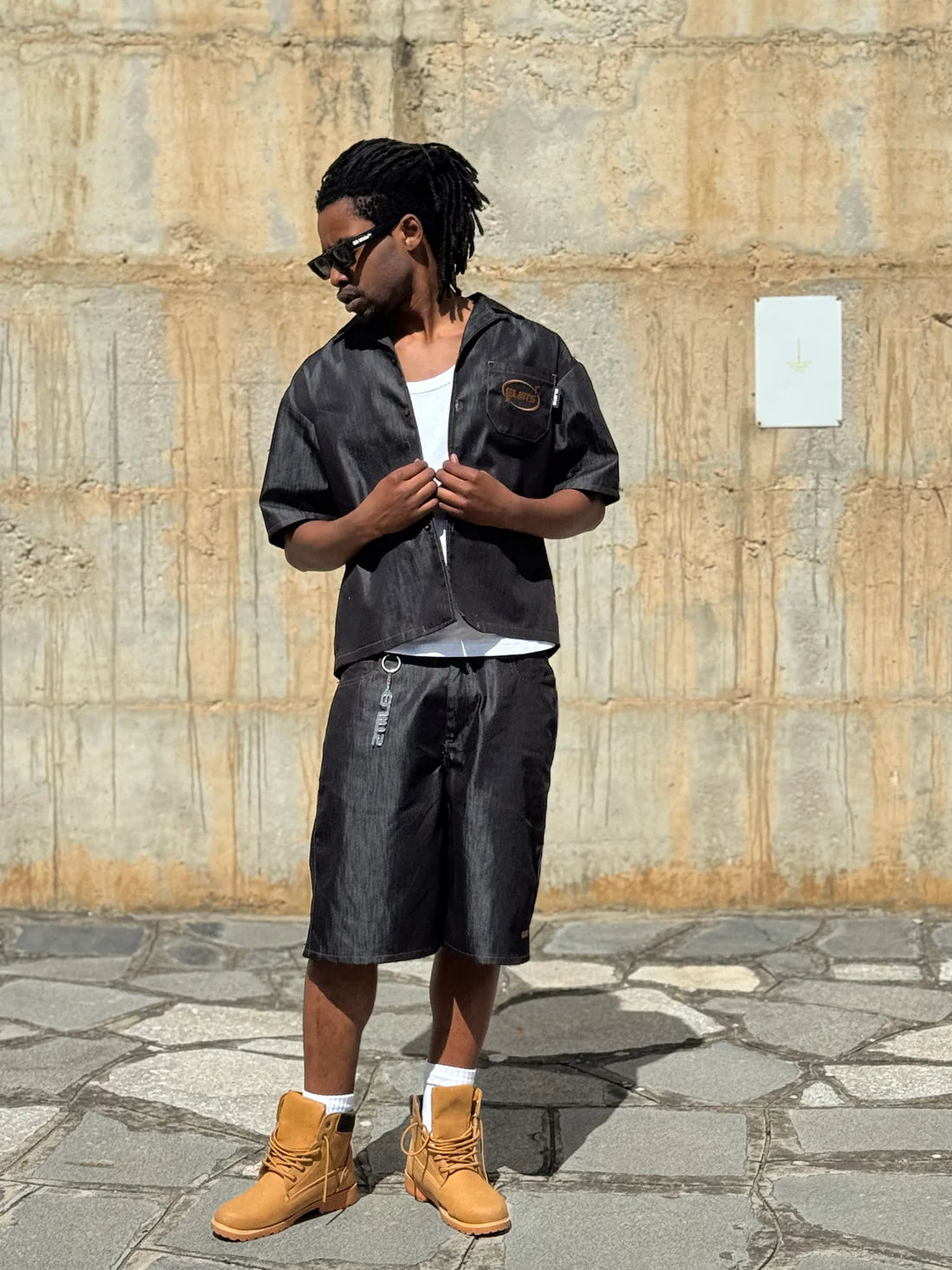 Completo Denim Factory Black & Tobacco