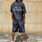 Completo Denim Factory Blue White