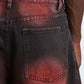 Denim Baggy Barbed Wire Black/Red