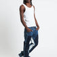 Denim Flare Blue