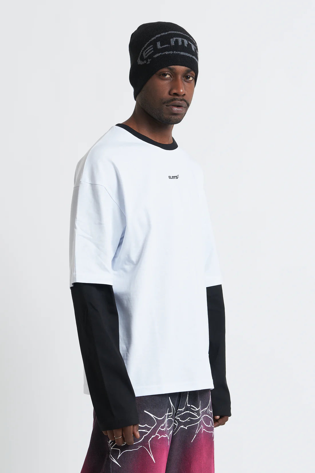 Double Longsleeve Jersey White