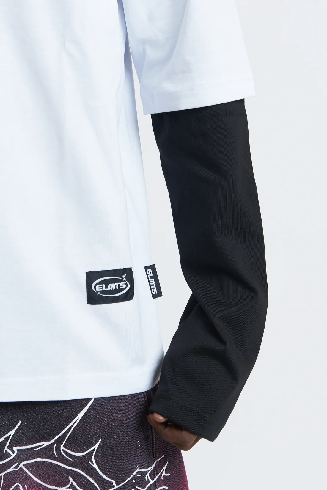 Double Longsleeve Jersey White