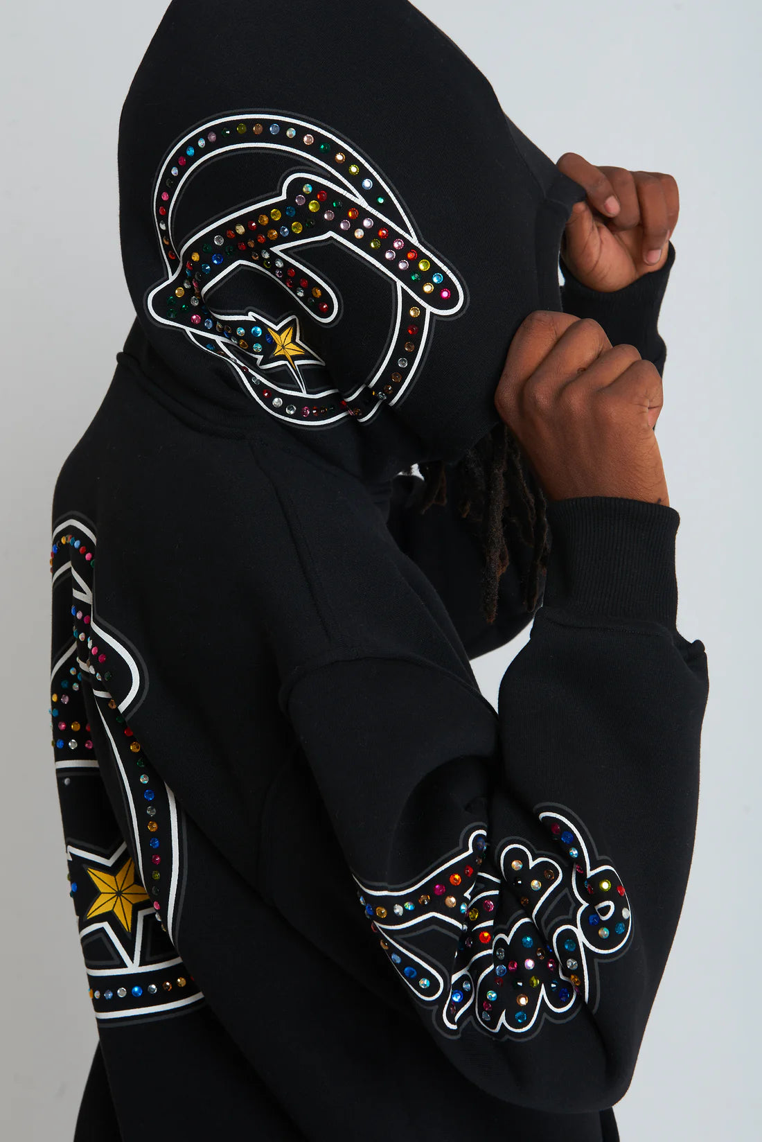 Gem Rush Hoodie Black