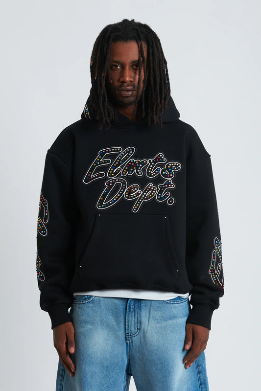 Gem Rush Hoodie Black